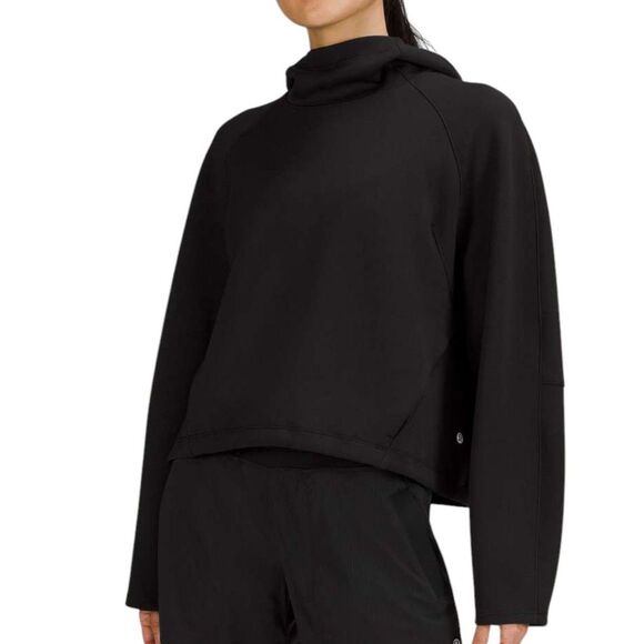 lululemon athletica Tops - Lululemon AirWrap Modal Pullover Hoodie *Black